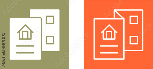 Brochure Vector Icon