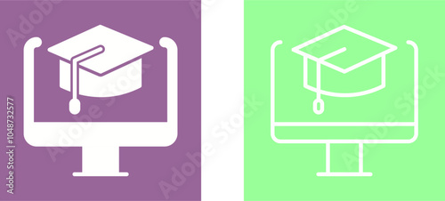 Elearning Vector Icon