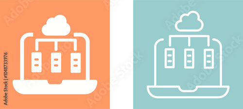 Online Library Vector Icon