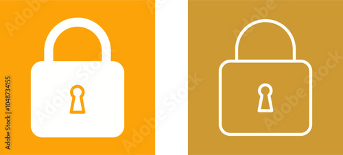 Pad Lock Vector Icon