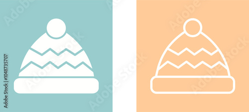 Winter Hat Vector Icon