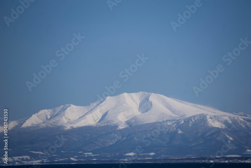 snow covered mountains