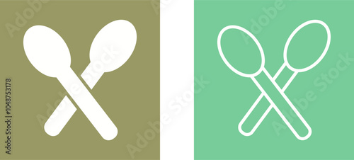 Spoons Vector Icon