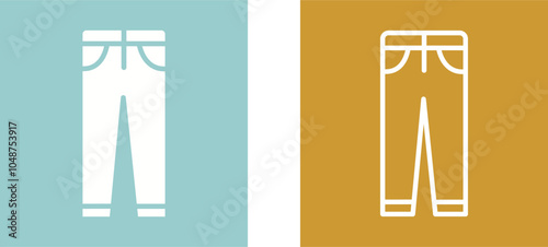 Trousers Vector Icon