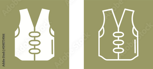 Vest Vector Icon