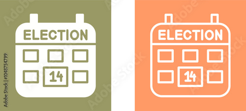 Election Day Vector Icon