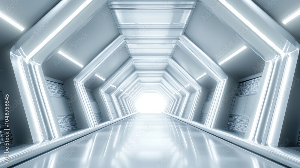 White stripe pattern futuristic background. 3d render illustration White stripe pattern futuristic background. 3d render illustration