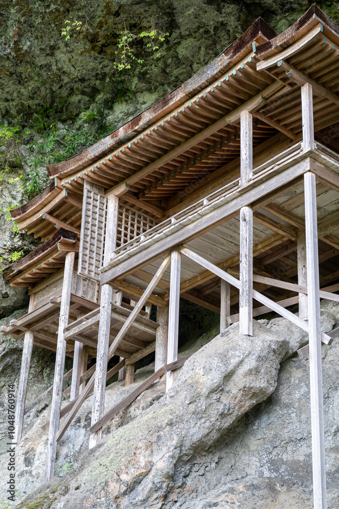 Fototapeta premium 三徳山三佛寺 投入堂