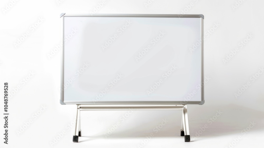 Whiteboard with Aluminum Frame on Tripod Stand Whiteboard with Aluminum Frame on Tripod Stand