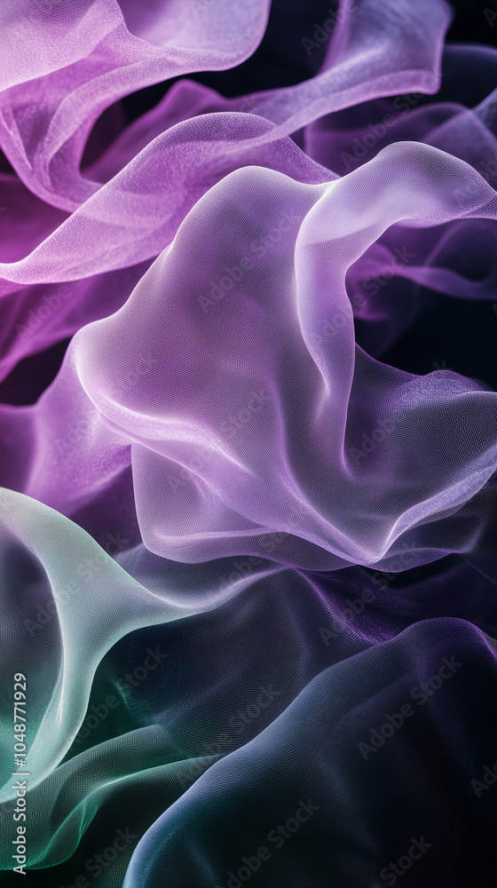 Obraz premium Fond d’écran minimaliste apaisant avec dégradé pastel