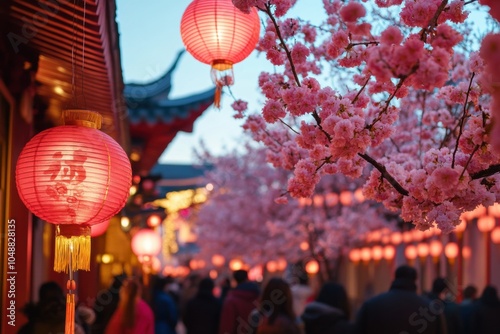 Cherry Blossoms lunar new year 