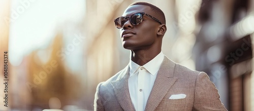 A black African man dressed...