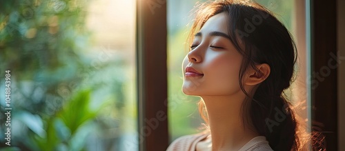 Attractive young Asian woma...