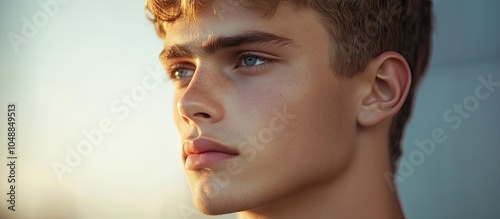 Young male. with copy space...
