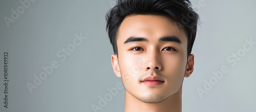 Portrait of a young Asian m...
