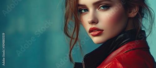 High fashion portrait of a ...