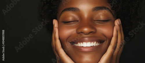Portrait of a smiling Black...