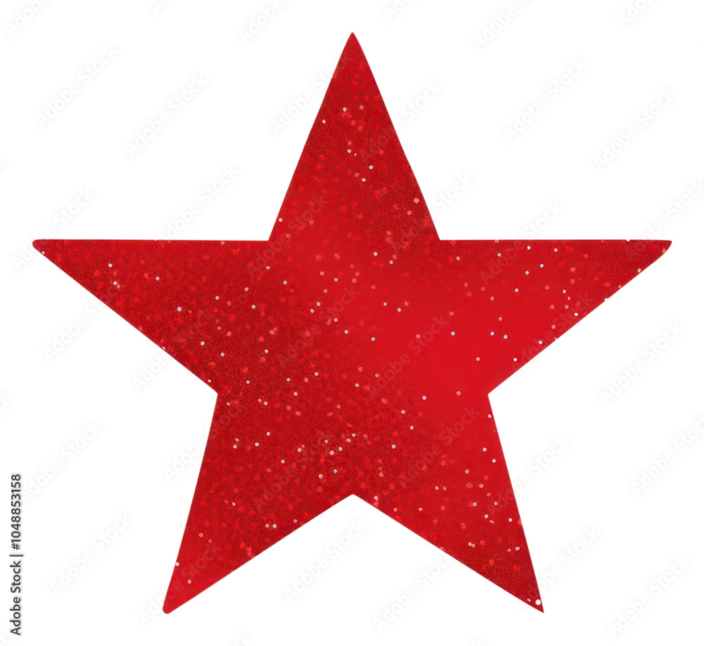 Obraz premium PNG Star icon symbol shape red.