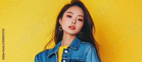 Attractive young Asian woma...