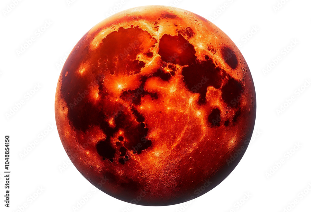 Fototapeta premium red planet earth