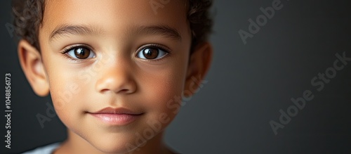 Close up portrait of a love...