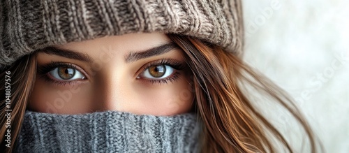 Brunette beautiful Hispanic...