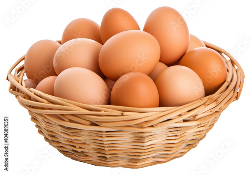 Wallpaper Mural PNG Basket of chicken eggs food. Torontodigital.ca
