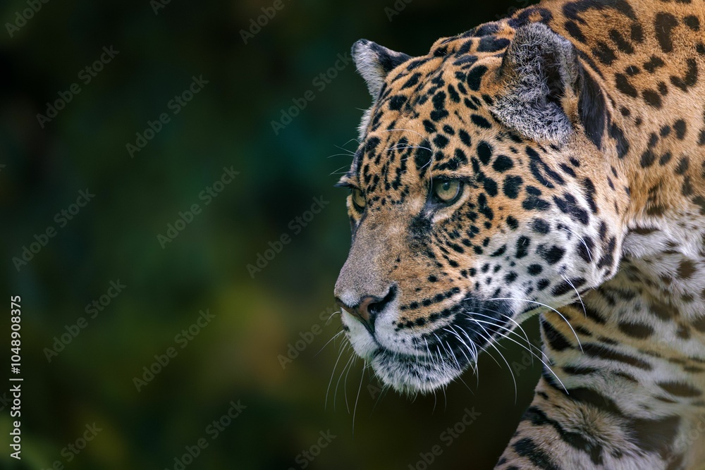 Fototapeta premium Jaguar Close-up in the Wild