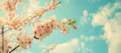 Apricot tree blossoms set a...