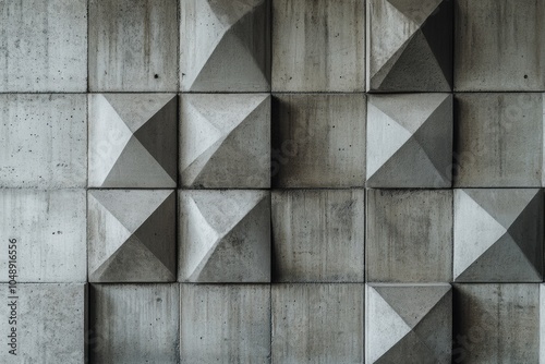Patterned background in brutalism style with minimal colors and large, stark shapes, gritty textures, and a raw, industrial feel, monochrome aesthetic