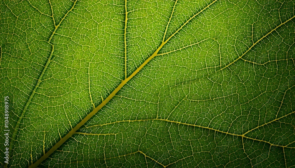 Obraz premium green leaf texture background