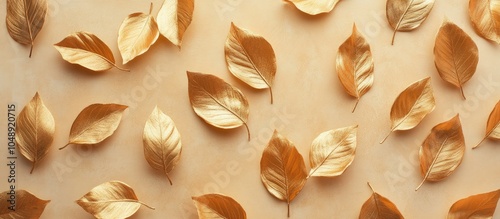 Fall and autumn flat lay fe...