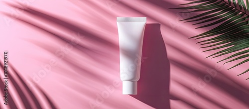 White plastic tube for crea...