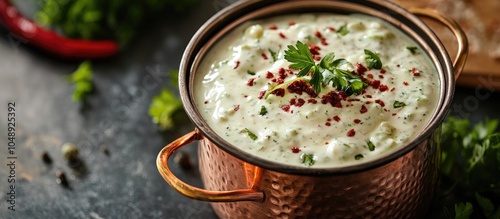 Homemade mayonnaise with ve...
