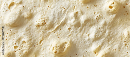 Background of raw rolled dough with air holes prior to baking. with copy space image. Place for adding text or design photo