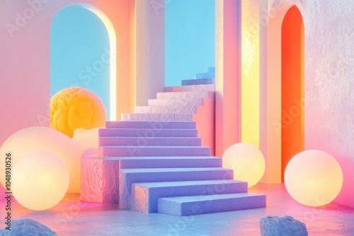 Vibrant retro scene inspired by 2024 color trends with lilac, chambray blue, and burnt orange accents, soft shadows, slightly faded, nostalgic yet modern 