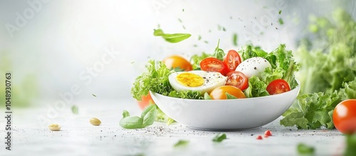 Mozzarella tomatoes salad b...