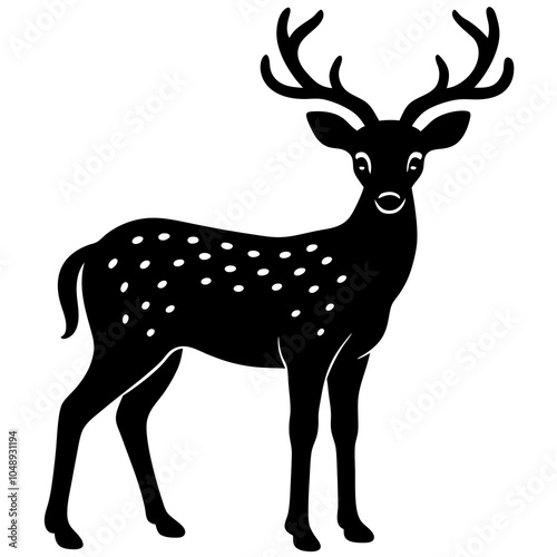 deer silhouette vector