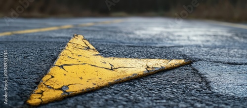 Close up of a weathered cra...