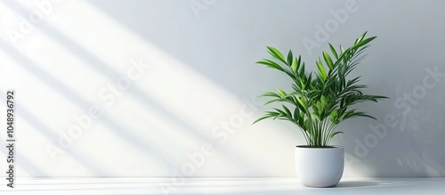 Beautiful green houseplant ...