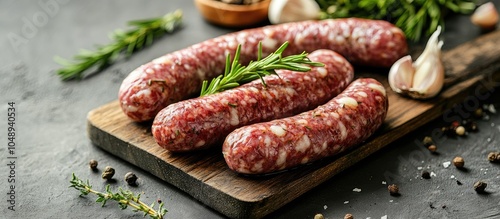 Cheesy sausages containing ...