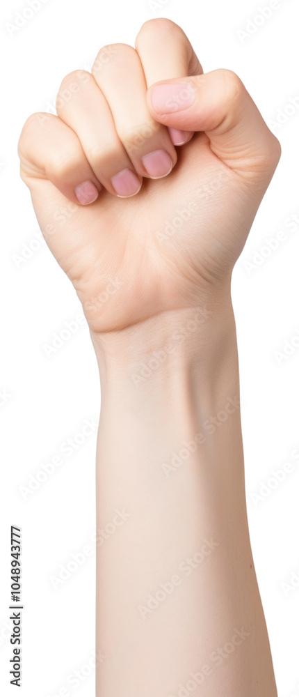 A woman hand with beautiful nail colour finger white background gesturing. A woman hand with beautiful nail colour finger white background gesturing.