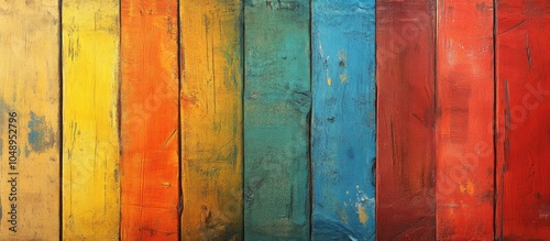 Colorful hand painted desig...