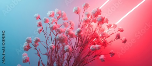 Minimalistic arrangement of...