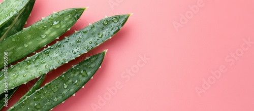 Aloe vera gel applied on a ...