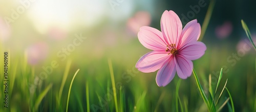 Adorable pink flower that b...