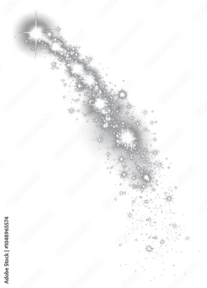 Obraz premium PNG A vector glowing light effect illustration lighting design.