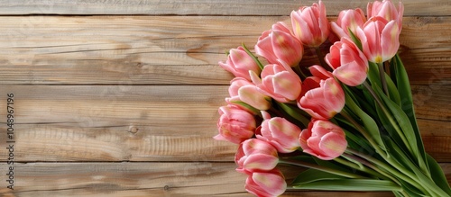 Lovely bouquet of fresh pin...