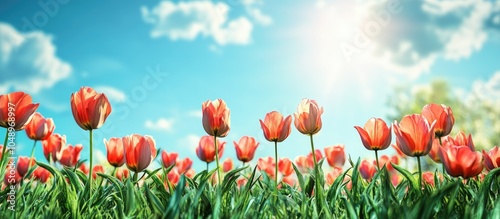 Beautiful floral backdrop S...