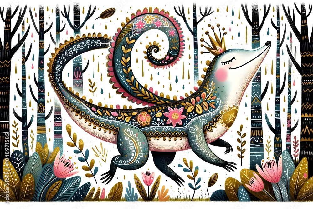 Criaturas Mágicas del Bosque Ilustrado Criaturas Mágicas del Bosque Ilustrado